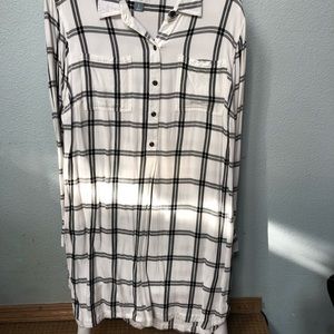 Old Navy plaid dress